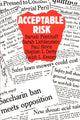 Book cover of: Acceptable Risk. By: Baruch Fischhoff