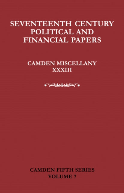 Seventeenth-Century Parliamentary and Financial Papers