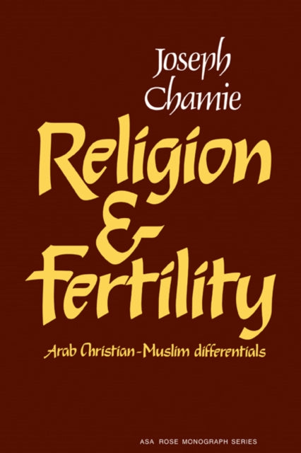 Book cover of: Religion and Fertility