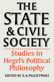 Book cover of: State and Civil Society:Studies in Hegel's Political Philosophy. By: Z. A. Pelczynski