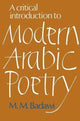 Book cover of: Critical Introduction to Modern Arabic Poetry. By: M. M. Badawi