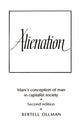 Book cover of: Alienation. By: Bertell Ollman