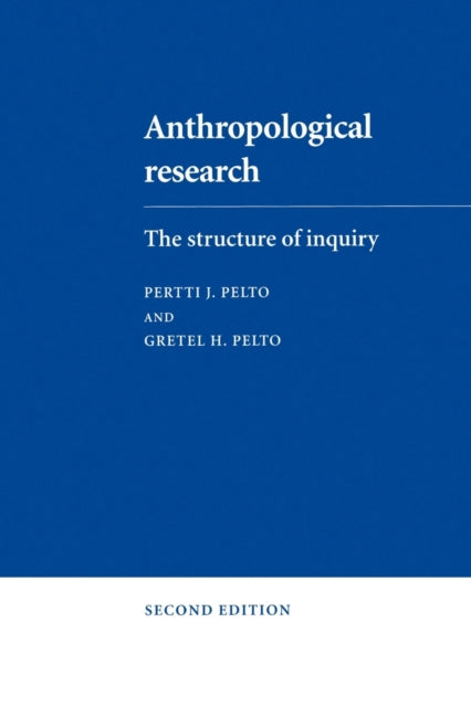 Book cover of: Anthropological Research