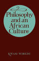 Book cover of: Philosophy and an African Culture