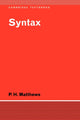 Book cover of: Syntax