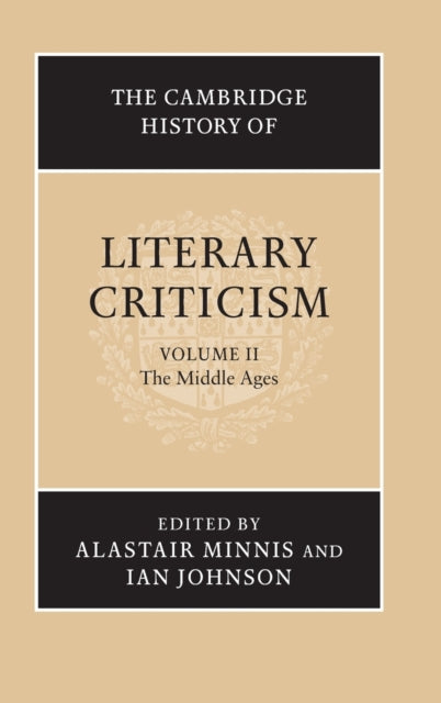 Book cover of: Cambridge History of Literary Criticism: Volume 2, The Middle Ages
