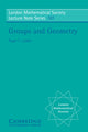 Book cover of: Groups and Geometry