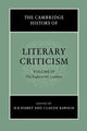 Book cover of: Cambridge History of Literary Criticism: Volume 4, The Eighteenth Century