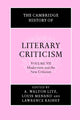 Book cover of: Cambridge History of Literary Criticism: Volume 7, Modernism and the New Criticism