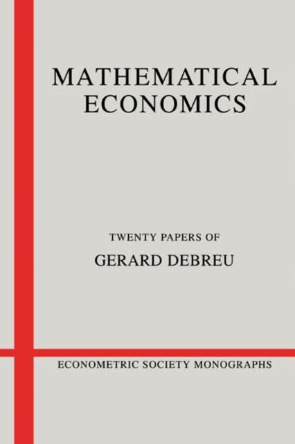 Book cover of: Mathematical Economics. By: Gerard Debreu