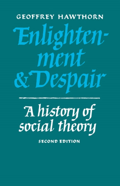 Book cover of: Enlightenment and Despair
