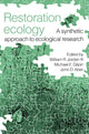 Book cover of: Restoration Ecology