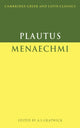 Book cover of: Plautus: Menaechmi