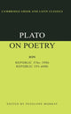 Book cover of: Plato on Poetry