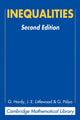 Book cover of: Inequalities. By: G. H. Hardy
