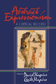 Book cover of: Abstract Expressionism. By: David Shapiro
