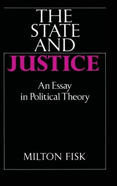 Book cover of: State and Justice