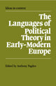 Book cover of: Languages of Political Theory in Early-Modern Europe. By: Anthony Pagden