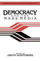 Book cover of: Democracy and the Mass Media. By: Judith Lichtenberg