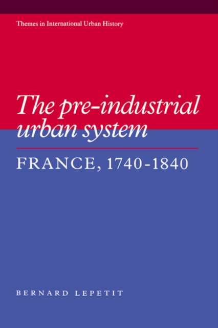 Book cover of: Pre-industrial Urban System