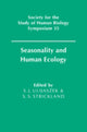 Book cover of: Seasonality and Human Ecology