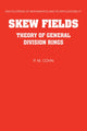 Book cover of: Skew Fields
