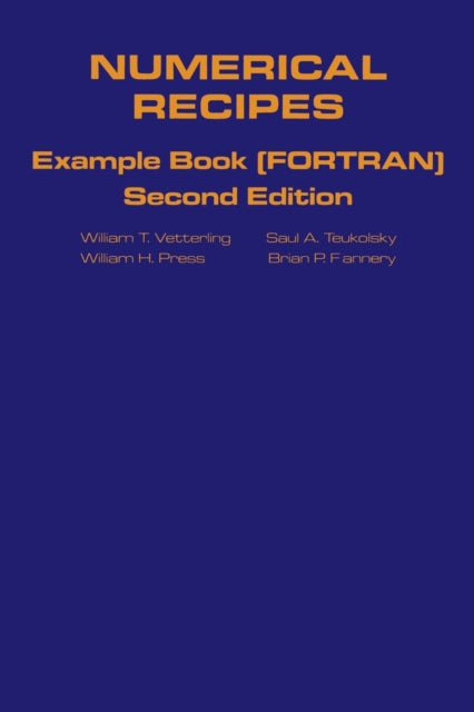 Numerical Recipes in FORTRAN Example Book