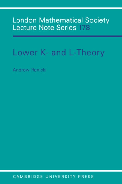Lower K- and L-theory