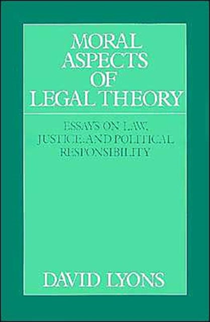 Moral Aspects of Legal Theory