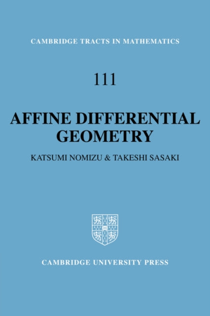 Affine Differential Geometry