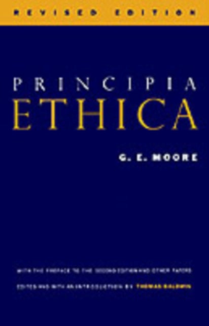 Book cover of: Principia Ethica