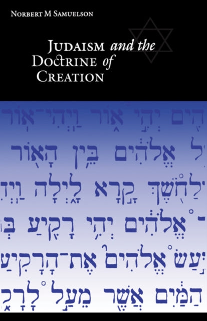 Book cover of: Judaism and the Doctrine of Creation