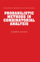 Book cover of: Probabilistic Methods in Combinatorial Analysis