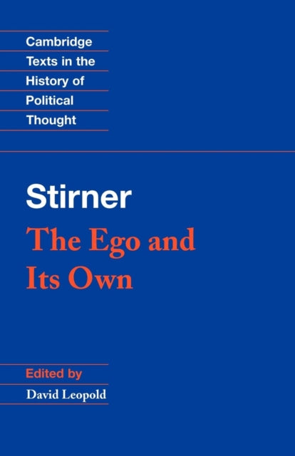 Book cover of: Stirner: The Ego and its Own