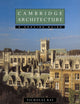 Book cover of: Cambridge Architecture