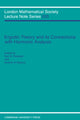 Book cover of: Ergodic Theory and Harmonic Analysis