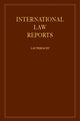 Book cover of: International Law Reports. By: H. Lauterpacht