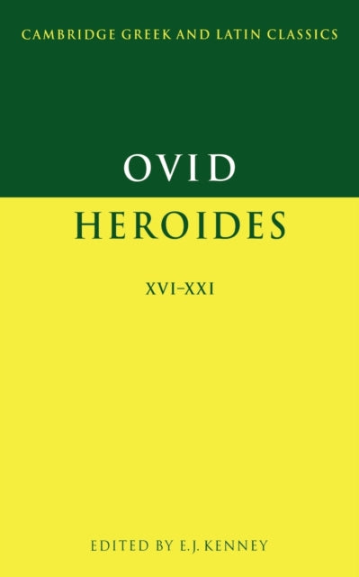 Book cover of: Ovid: Heroides XVI-XXI
