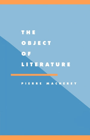 The Object of Literature