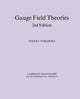 Book cover of: Gauge Field Theories