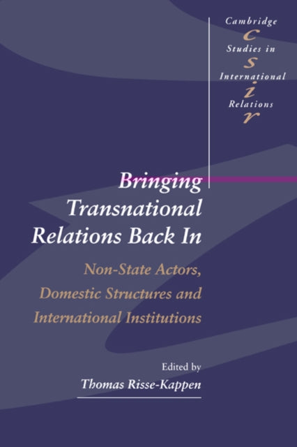 Book cover of: Bringing Transnational Relations Back In. By: Thomas Risse-Kappen