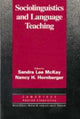Book cover of: Sociolinguistics and Language Teaching