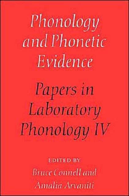 Book cover of: Phonology and Phonetic Evidence