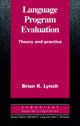 Book cover of: Language Program Evaluation. By: Brian K. Lynch