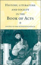 Book cover of: History, Literature, and Society in the Book of Acts