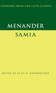 Book cover of: Menander: Samia (The Woman from Samos). By: Menander of Athens