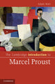 Book cover of: Cambridge Introduction to Marcel Proust. By: Adam A. Watt