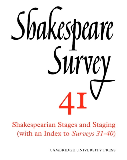 Book cover of: Shakespeare Survey. By: Stanley Wells