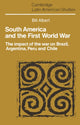 Book cover of: South America and the First World War. By: Bill Albert