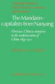 Book cover of: Mandarin-Capitalists from Nanyang. By: Michael R. Godley
